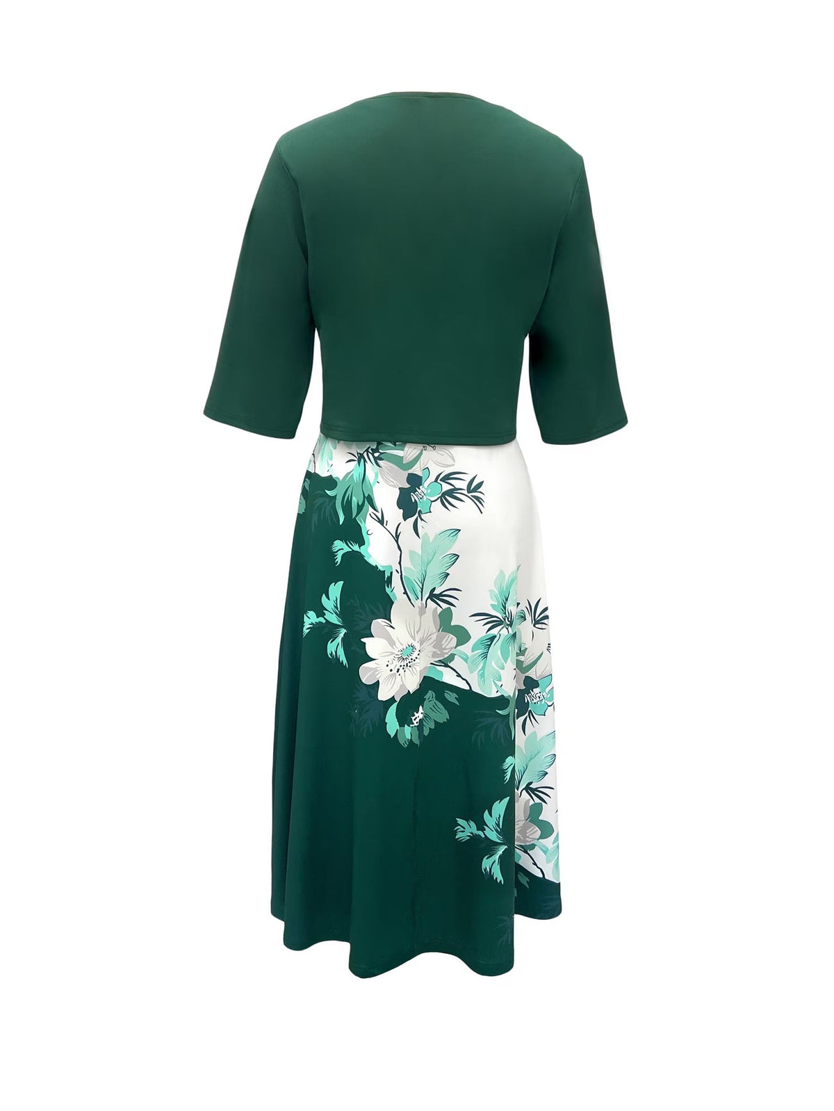 Floral Elegance Maxi Co-Ord Set