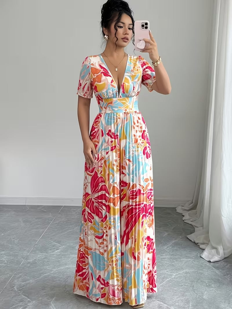 Scarlet Grace Pleated Jumpsuit