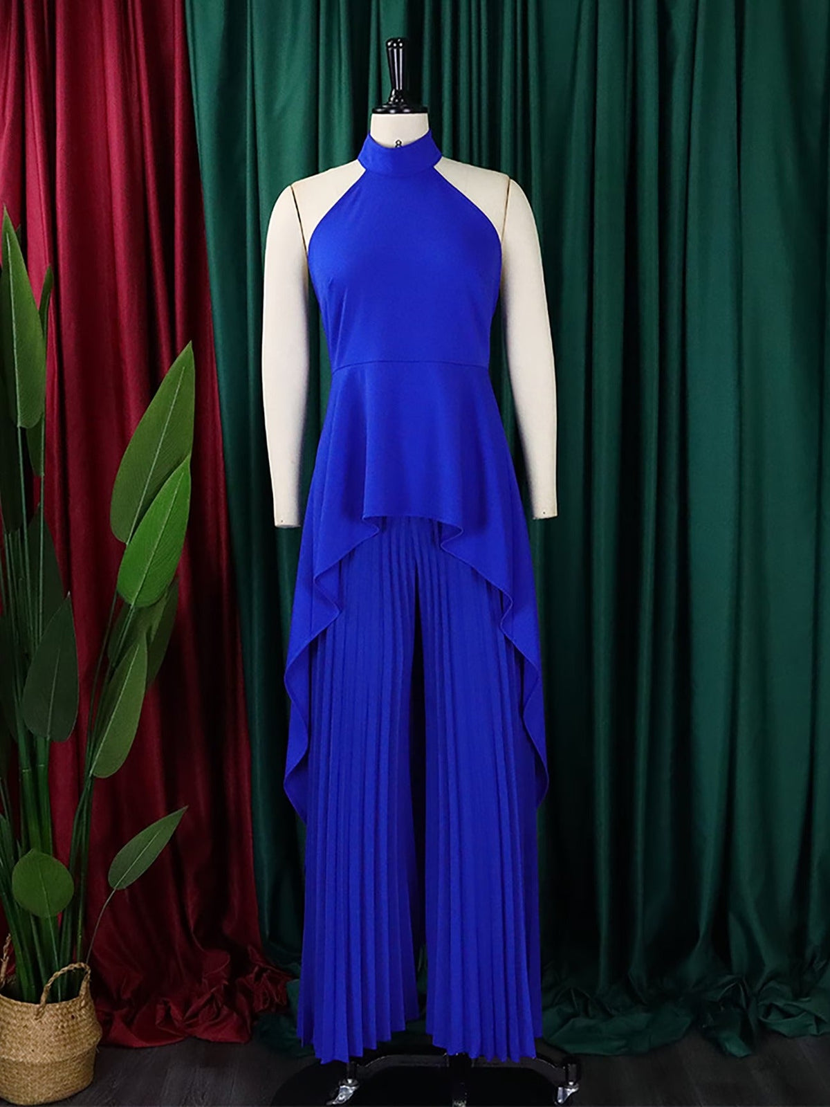 Urban Grace Pleated Pants Ensemble