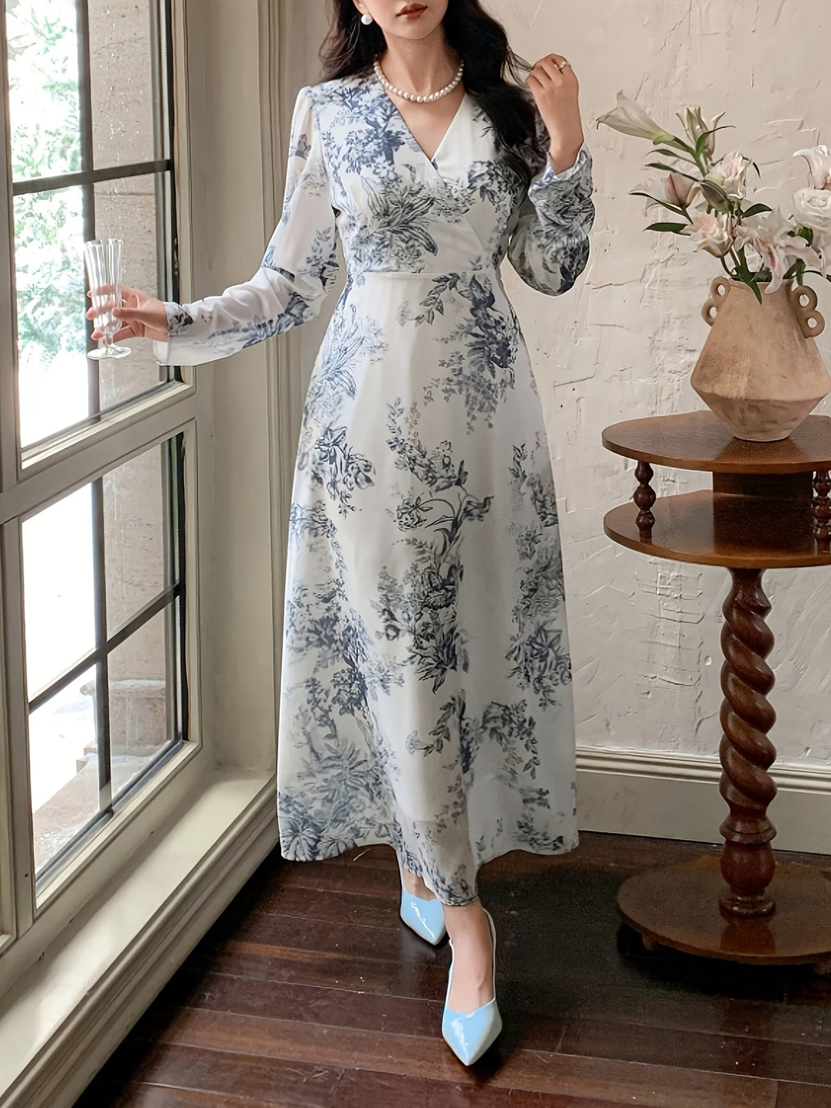 Floral Escape Midi Dress