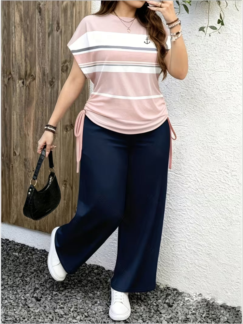 Coastal Stripe Co-Ord Set