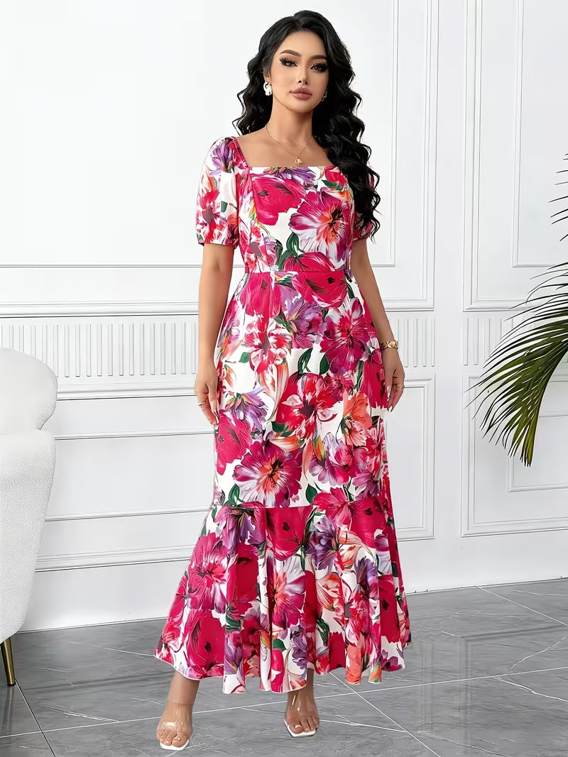 Floral Escape Midi Dress