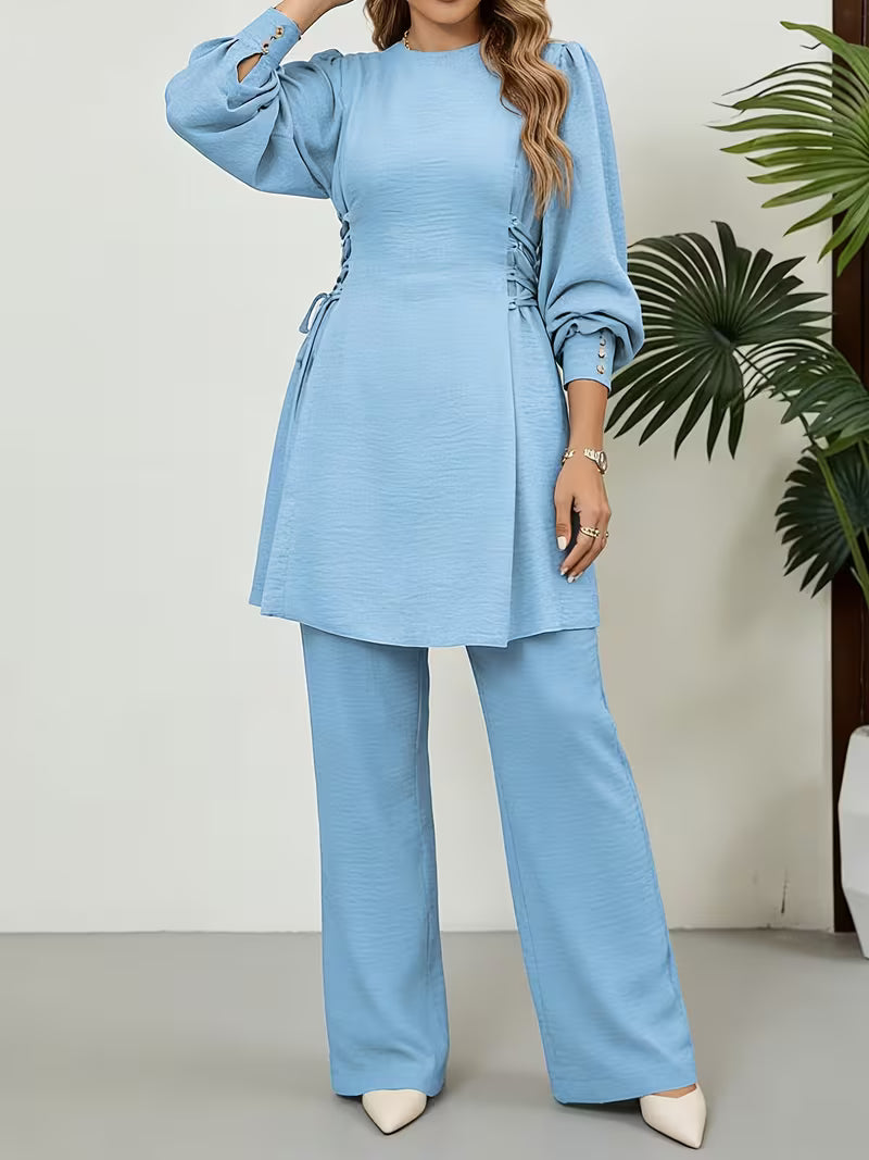 Middle Eastern Arabian 2pcs Abaya Set