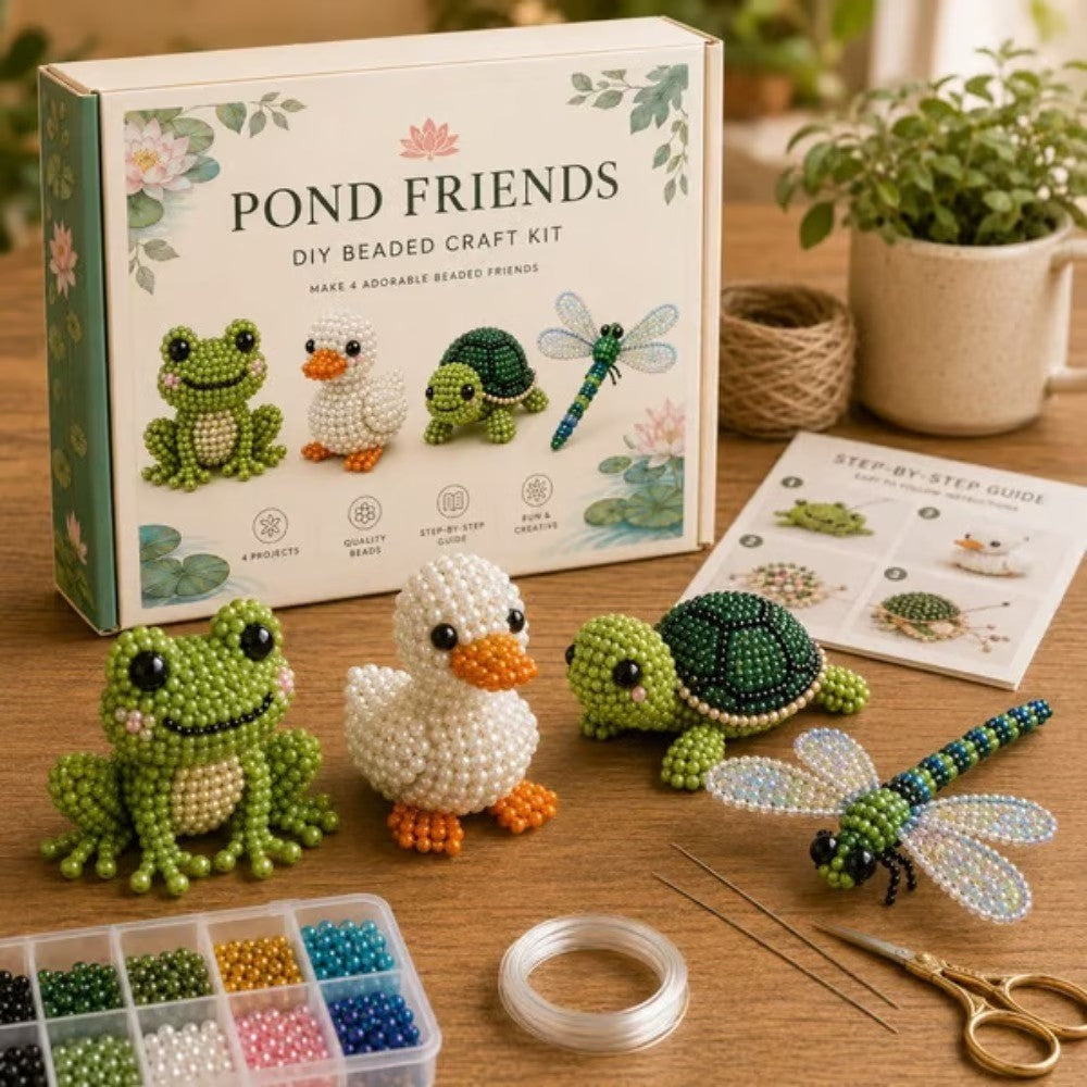 WildCharm Animal Bead Craft Kit