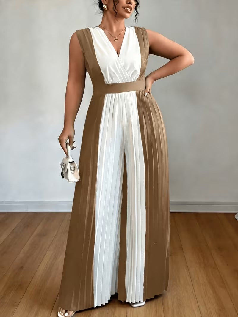 Scarlet Grace Pleated Jumpsuit