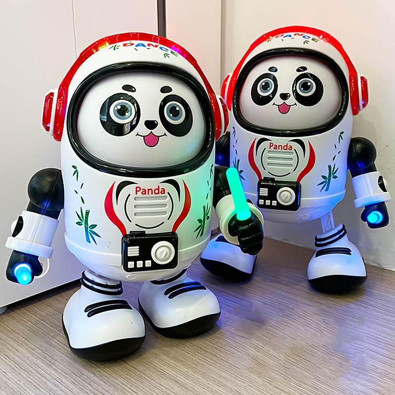 Robot Panda & Electric Space Duck Toy – Light & Music Fun for Kids 2+