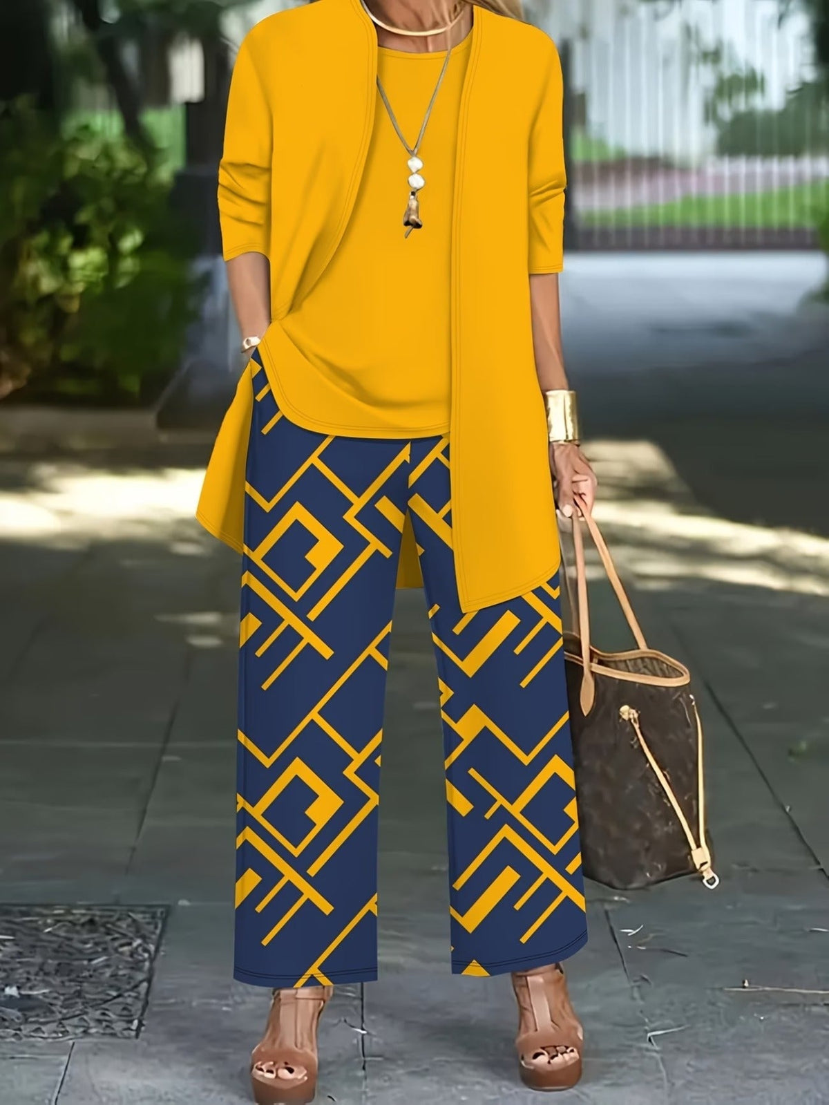 Lightweight Jacket, Vest Top & Elegant Casual Trousers | Spring Summer Fashion