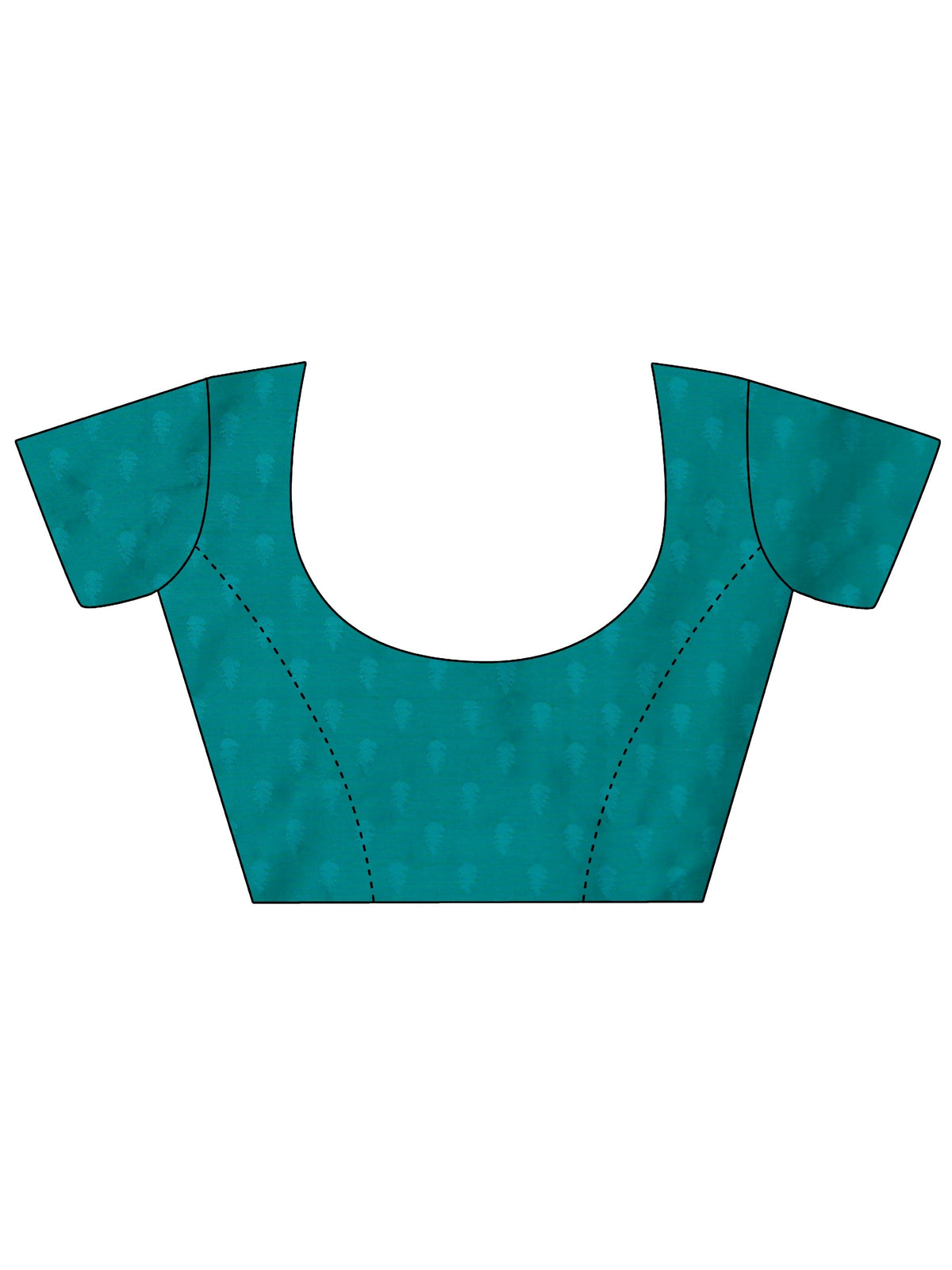 Anouk Teal Green Banarasi Silk Blend Saree