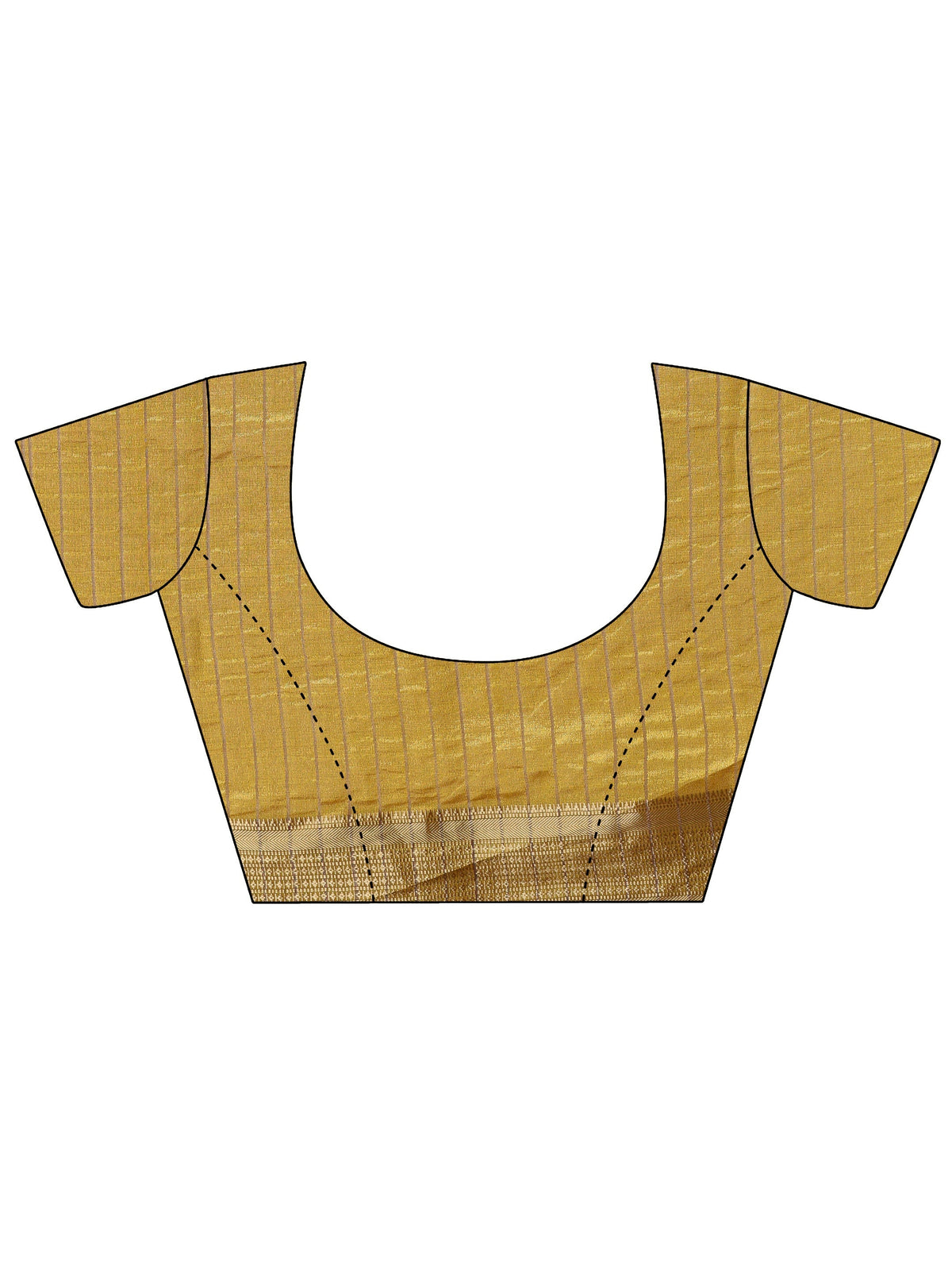 Anouk Henna Green Peacock Motif Chanderi Silk Saree