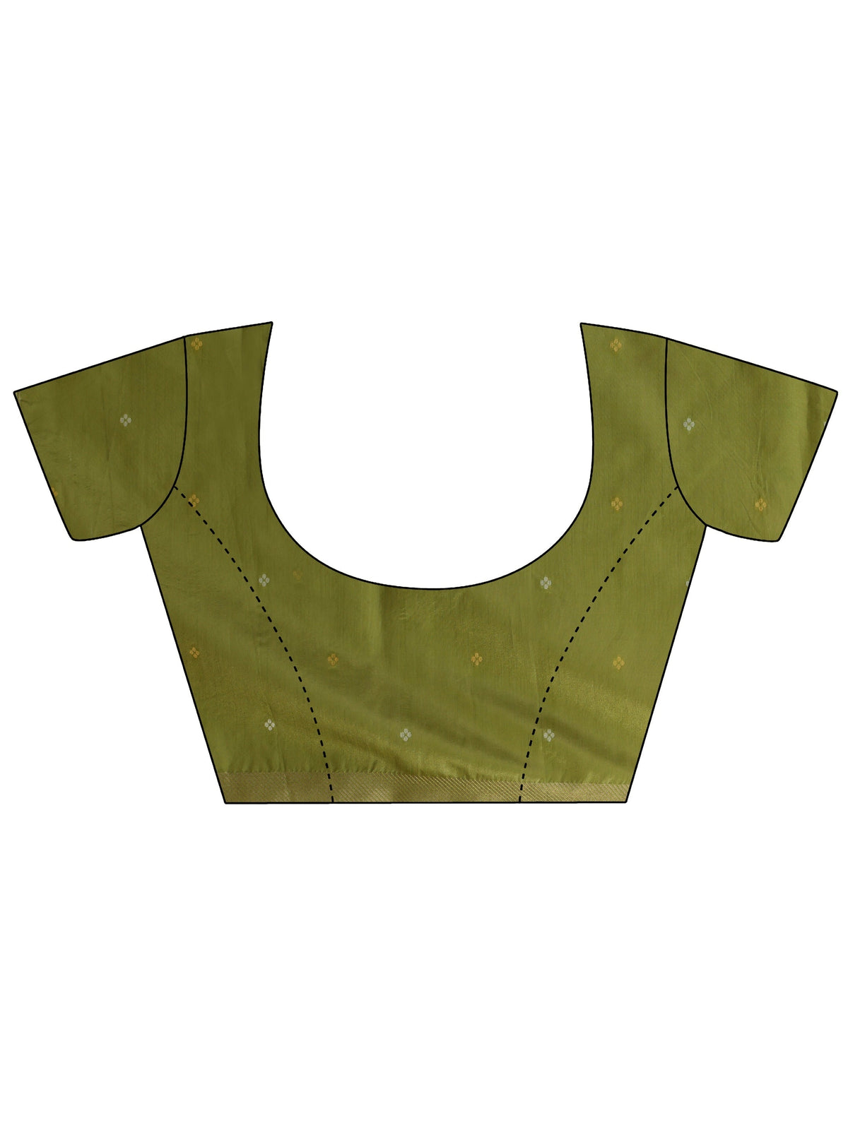Anouk Mustard Bandhani Silk Blend Saree