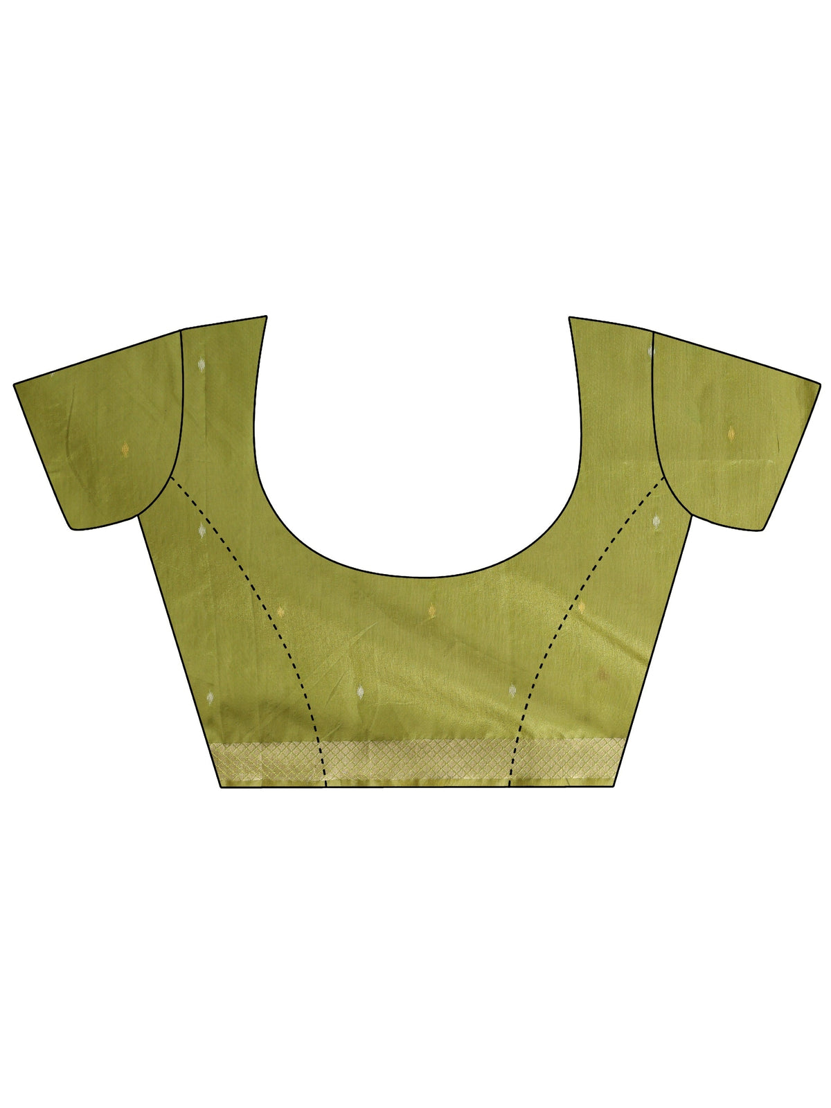 Anouk Mustard Woven Design Silk Blend Saree