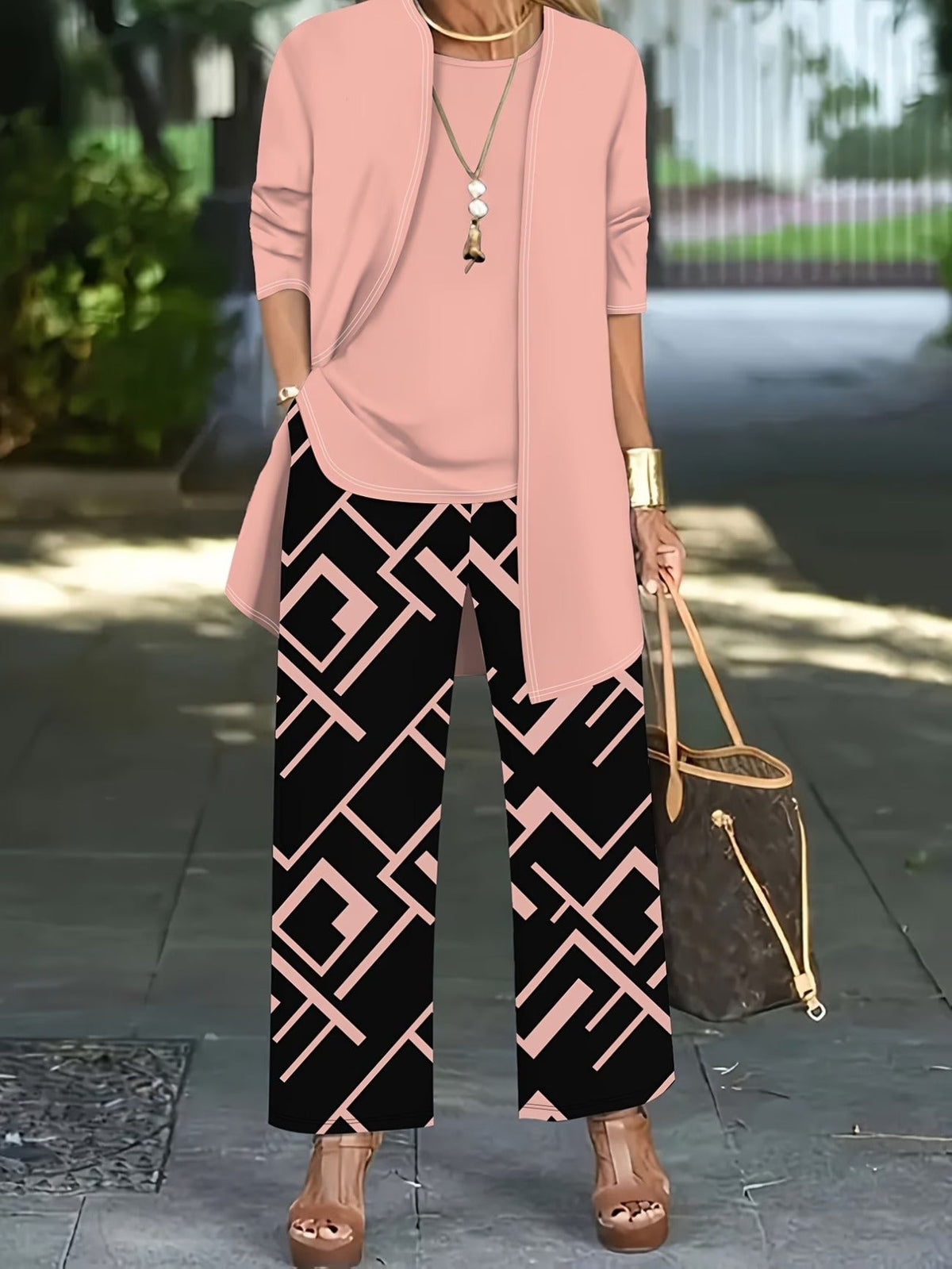 Lightweight Jacket, Vest Top & Elegant Casual Trousers | Spring Summer Fashion