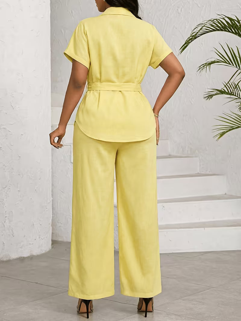 Chic Sunshine Co-Ord Set💛
