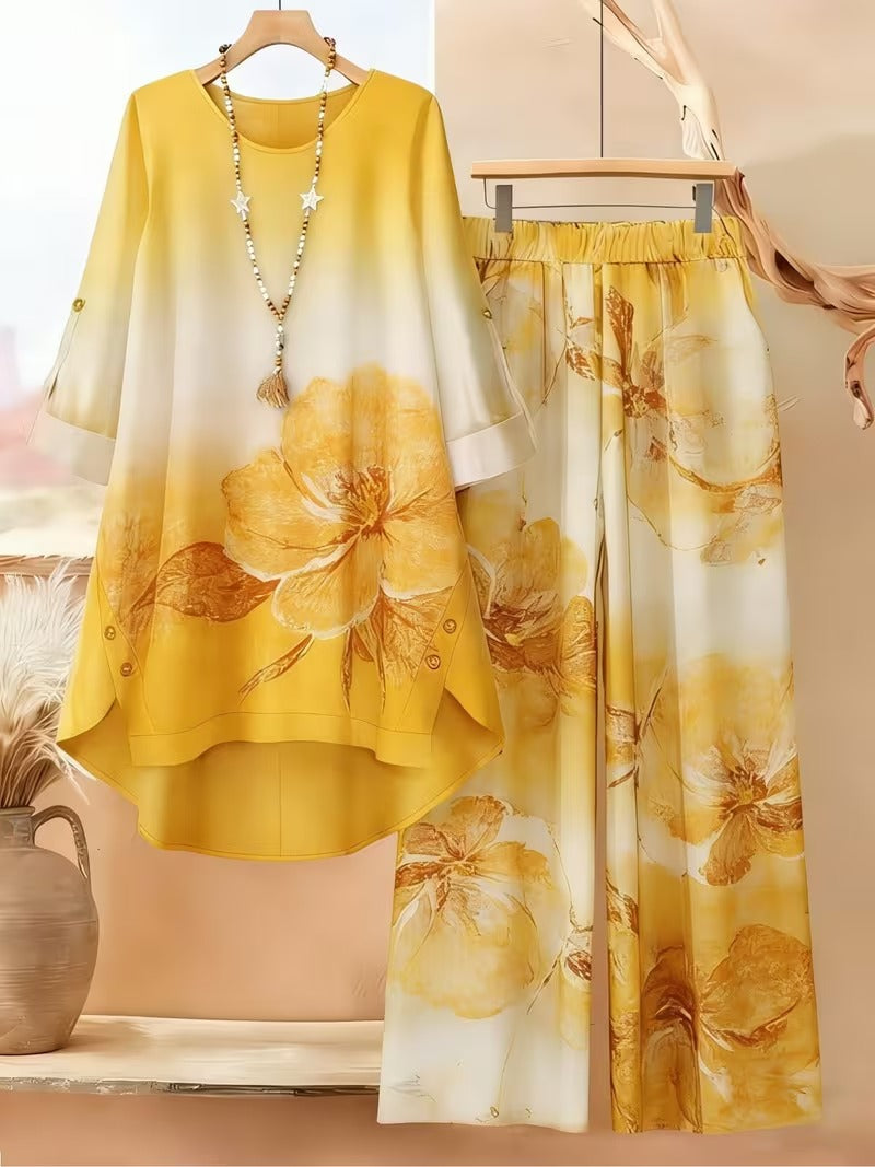 Chic Harmony Wide-Leg Outfit