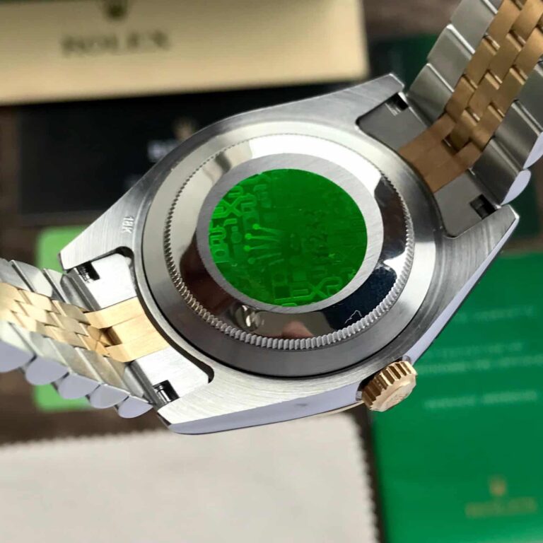 Role_x  Date Just Gold Roman Watch