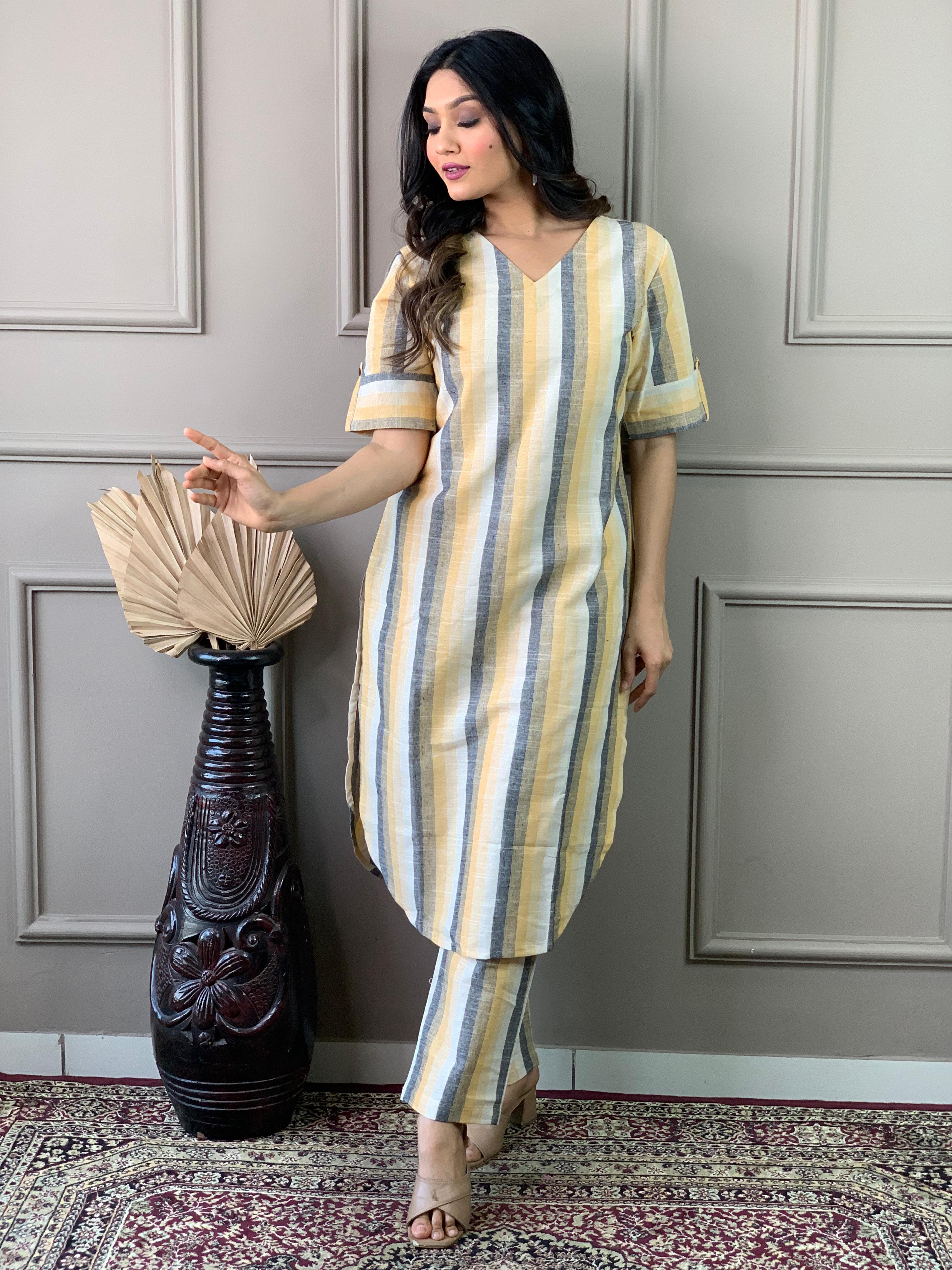 Breezy Comfort: South Cotton Kurta Set