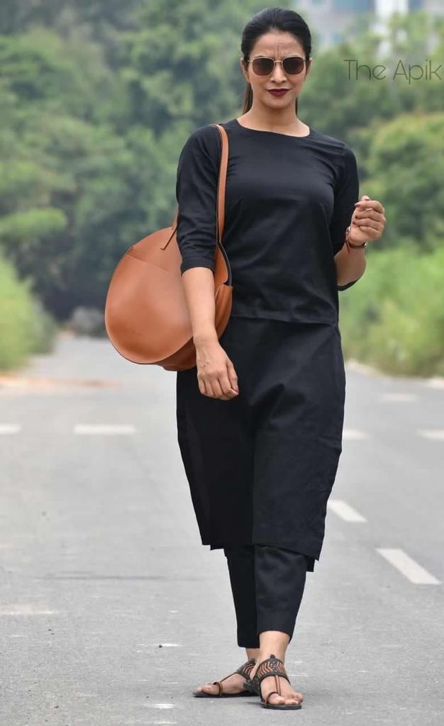 Cotton Kurti and Pant Cord Set