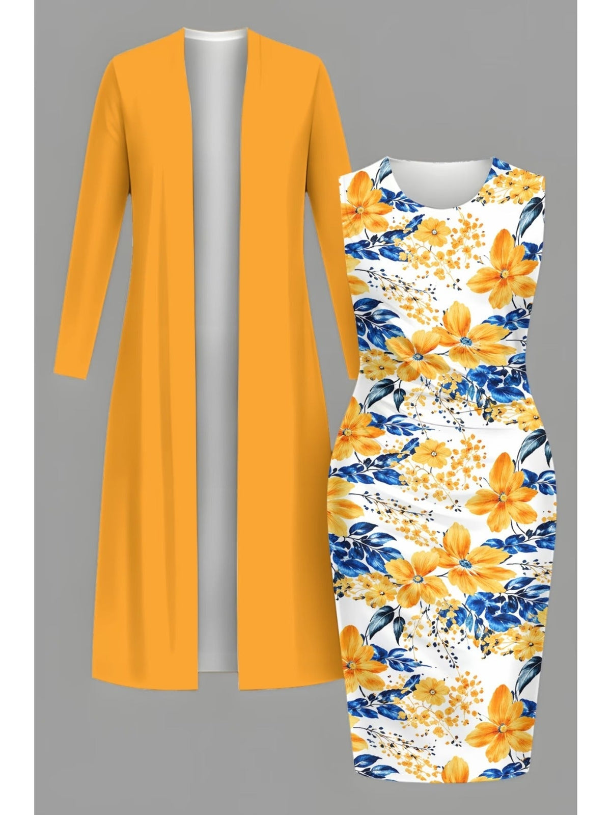 Retro Round Neck Mid-Sleeve Top & Casual Pants Outfit for Women