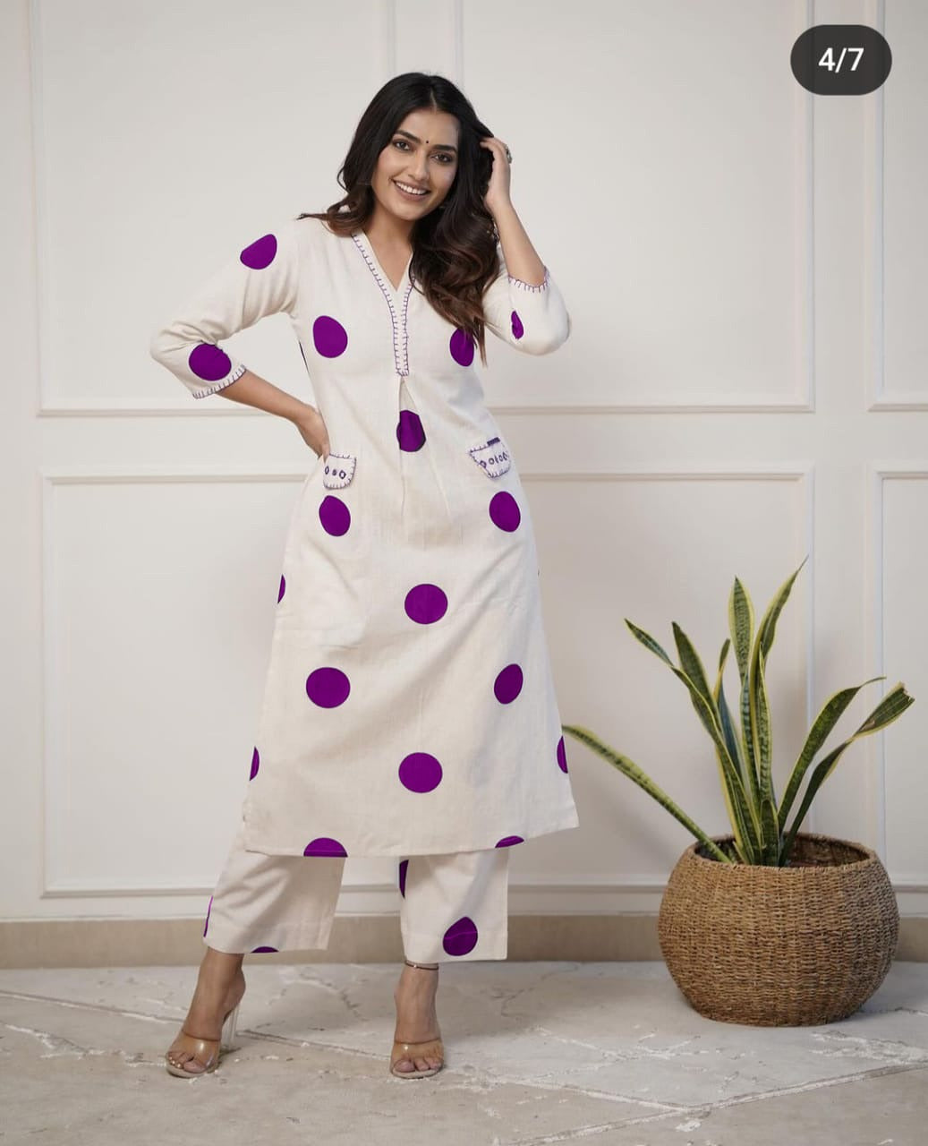 Block Printed Cotton Co-ord Set