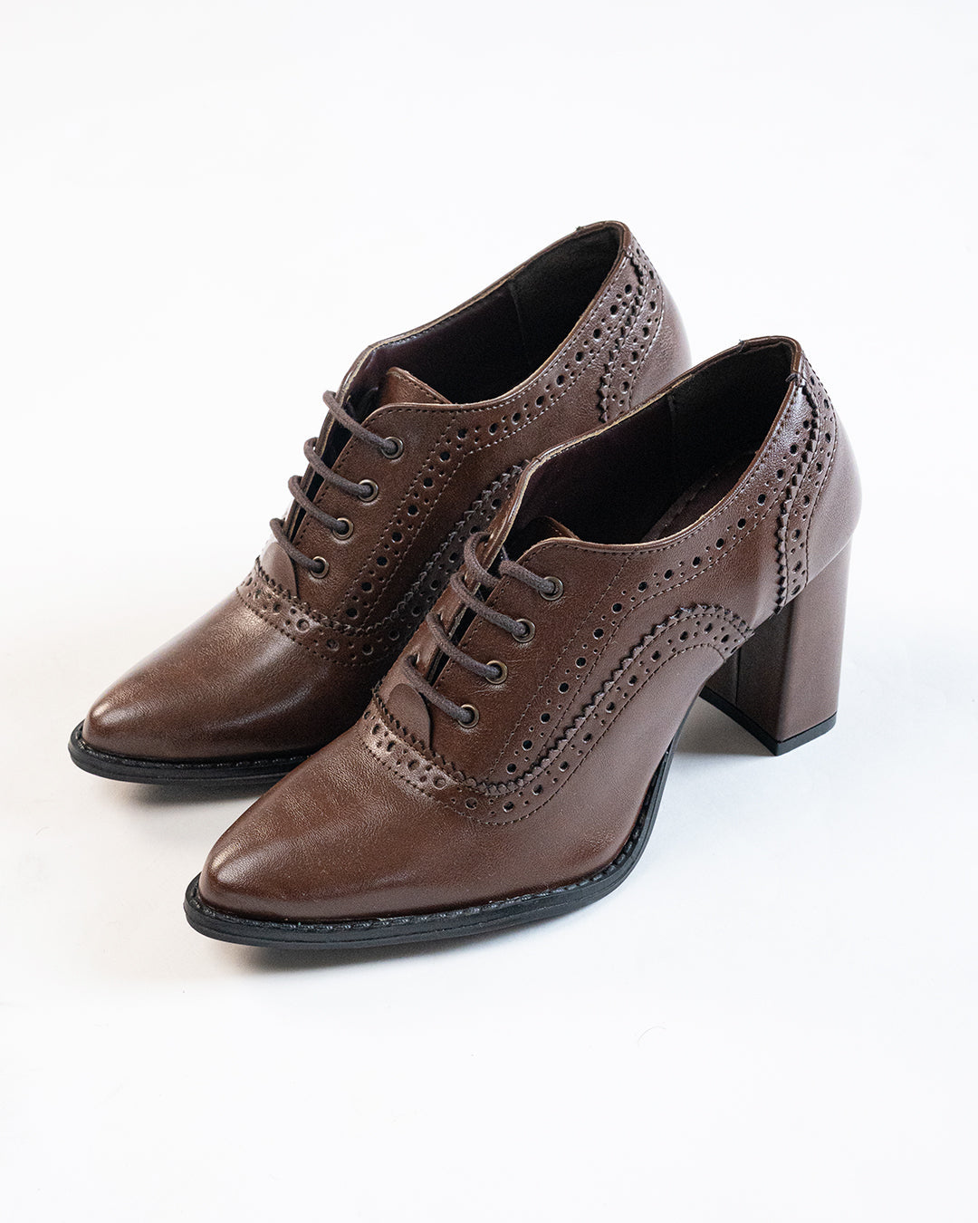 Oxford Lace Up Brogue Boots