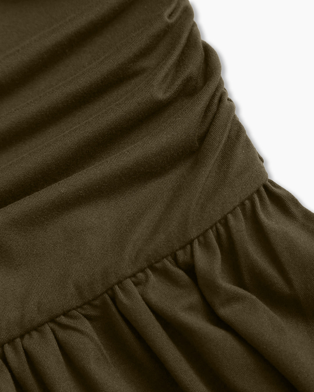 Lace Trim Sleeveless Wide Leg Jumpsuit in Coffee Brown