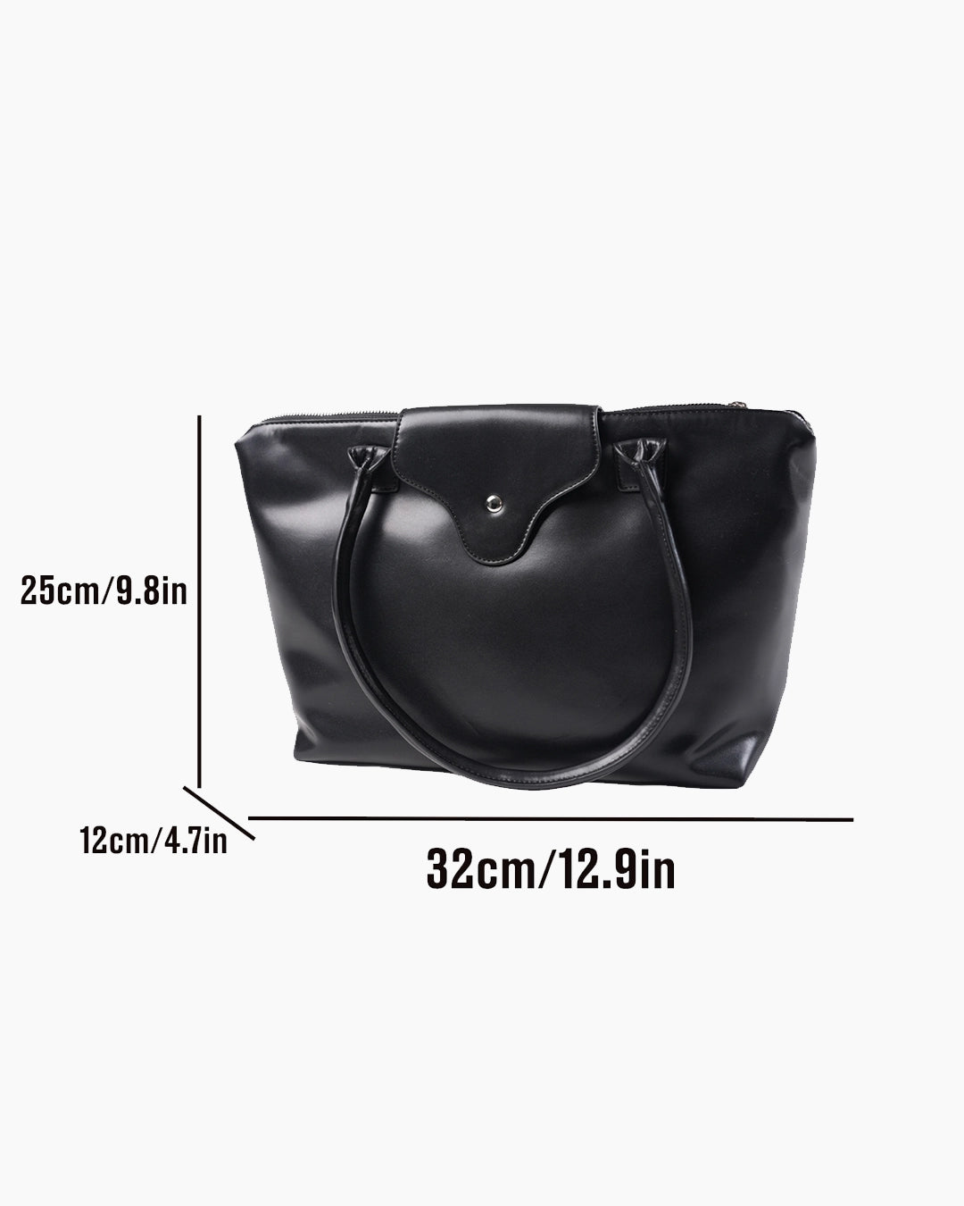 Smart Casual Tote Bag in Black