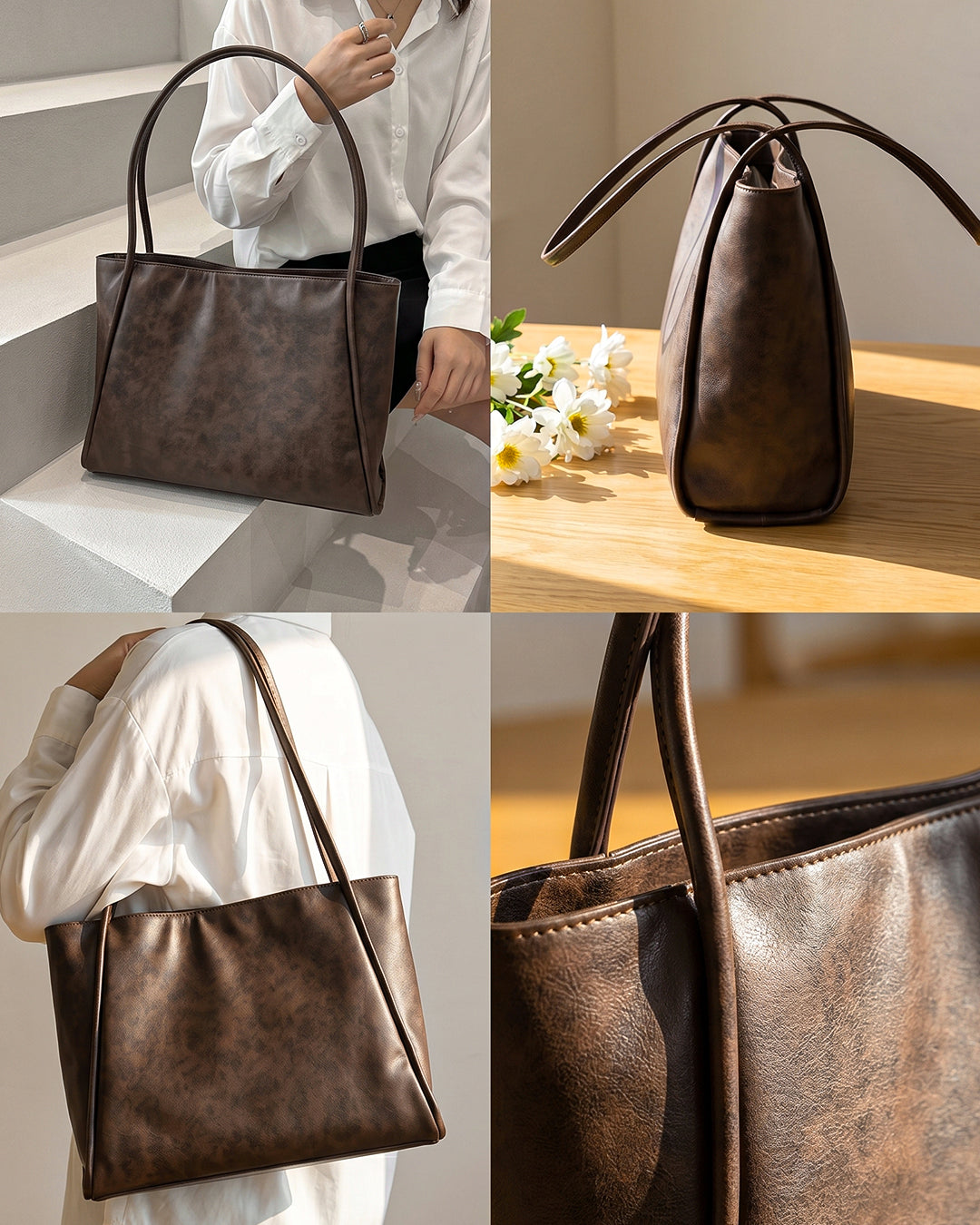 Urban Slouch Totebag in  Brown