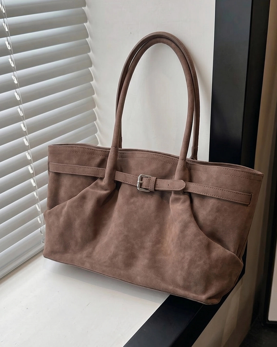 Elevated Everyday Carryall in Mocha Brown