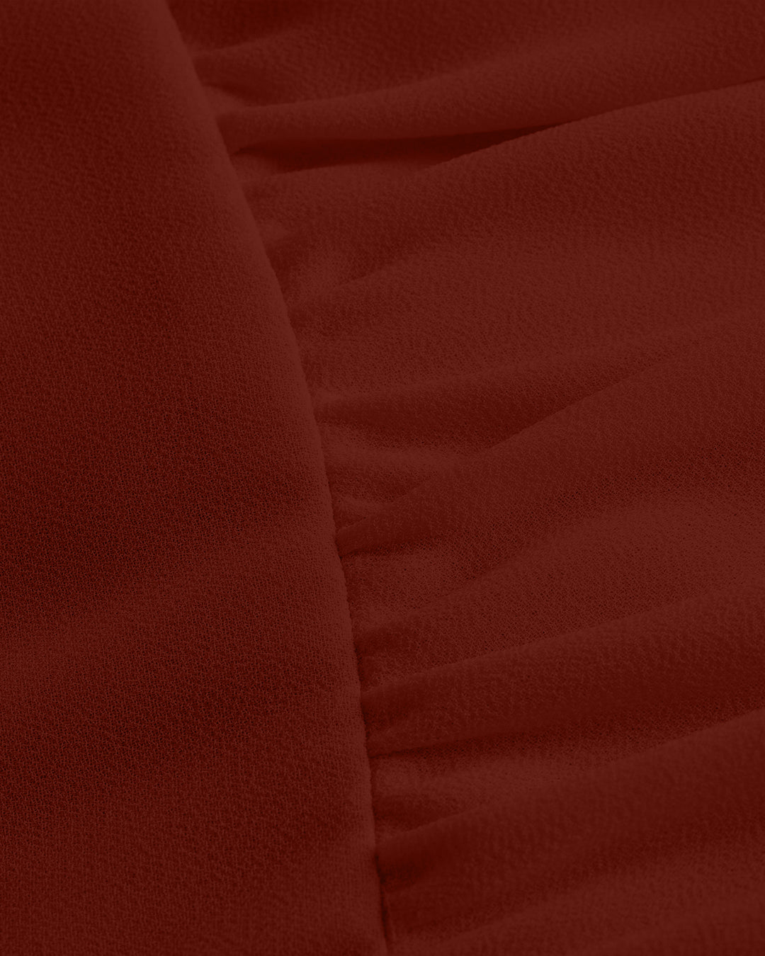 Tiered Sphaghetti Strap Fit and Flare Cami Mini Dress in Merlot
