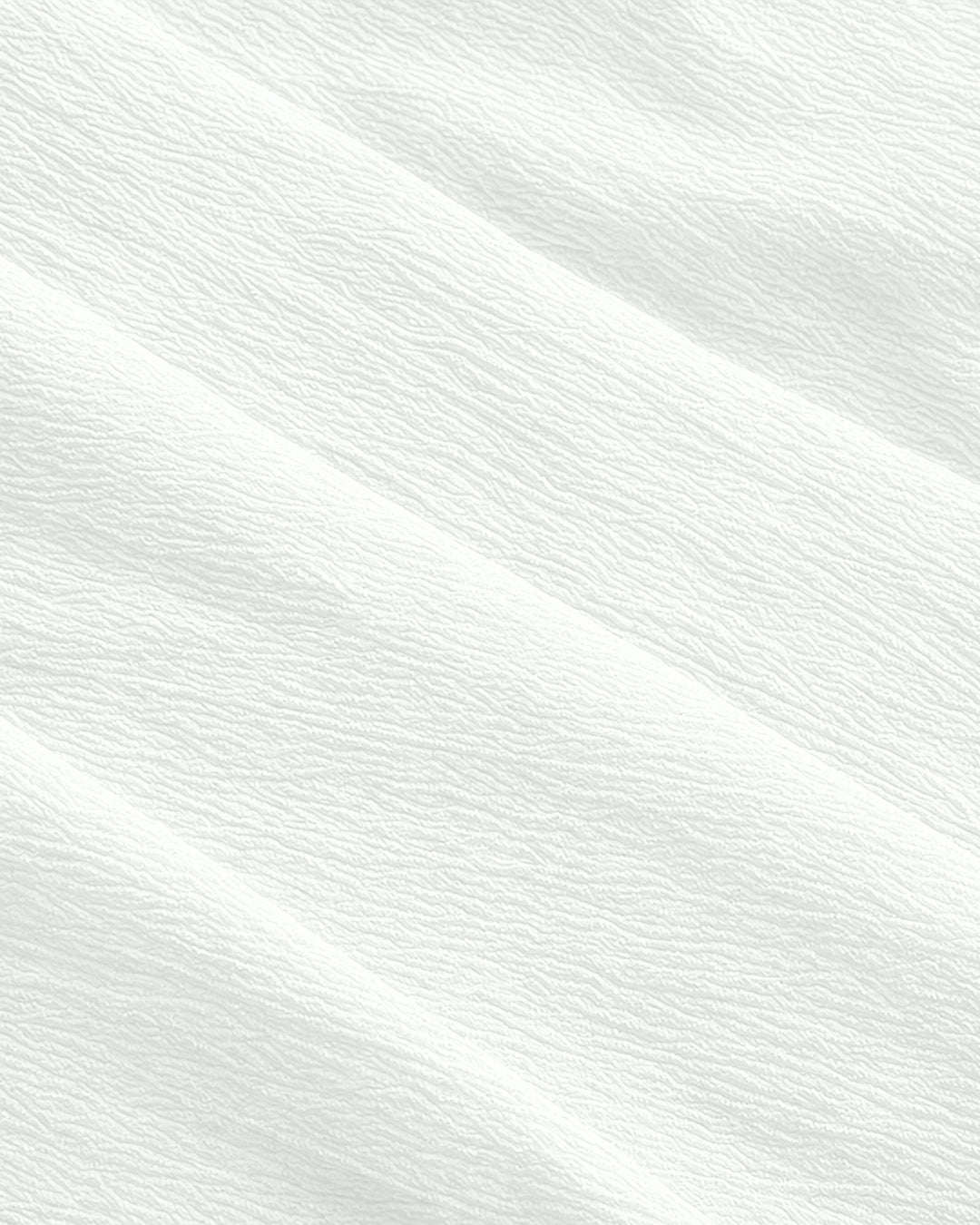 Smocked Fit and Flare Midi Dress in Off White