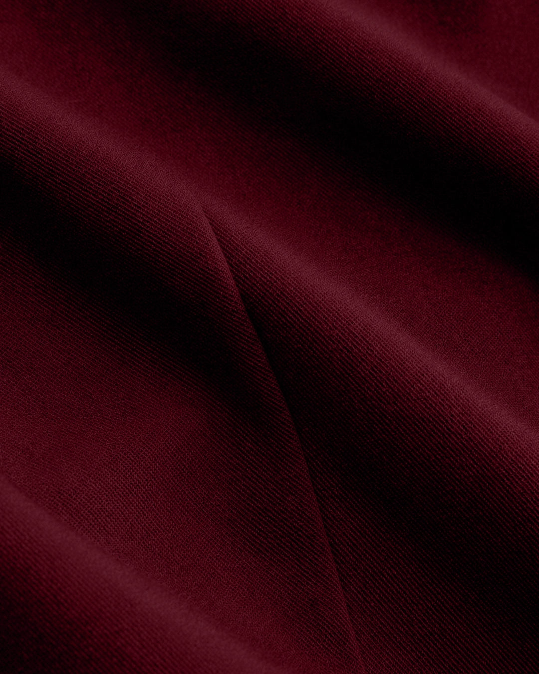 Collared Wrap Tie Top in Burgundy