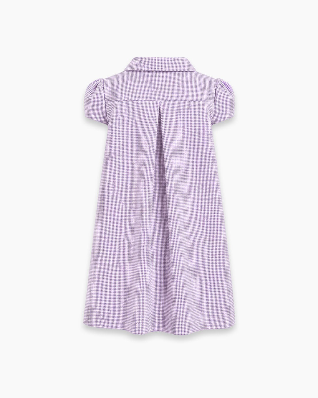 Peter Pan Collar Mini Dress in Lilac