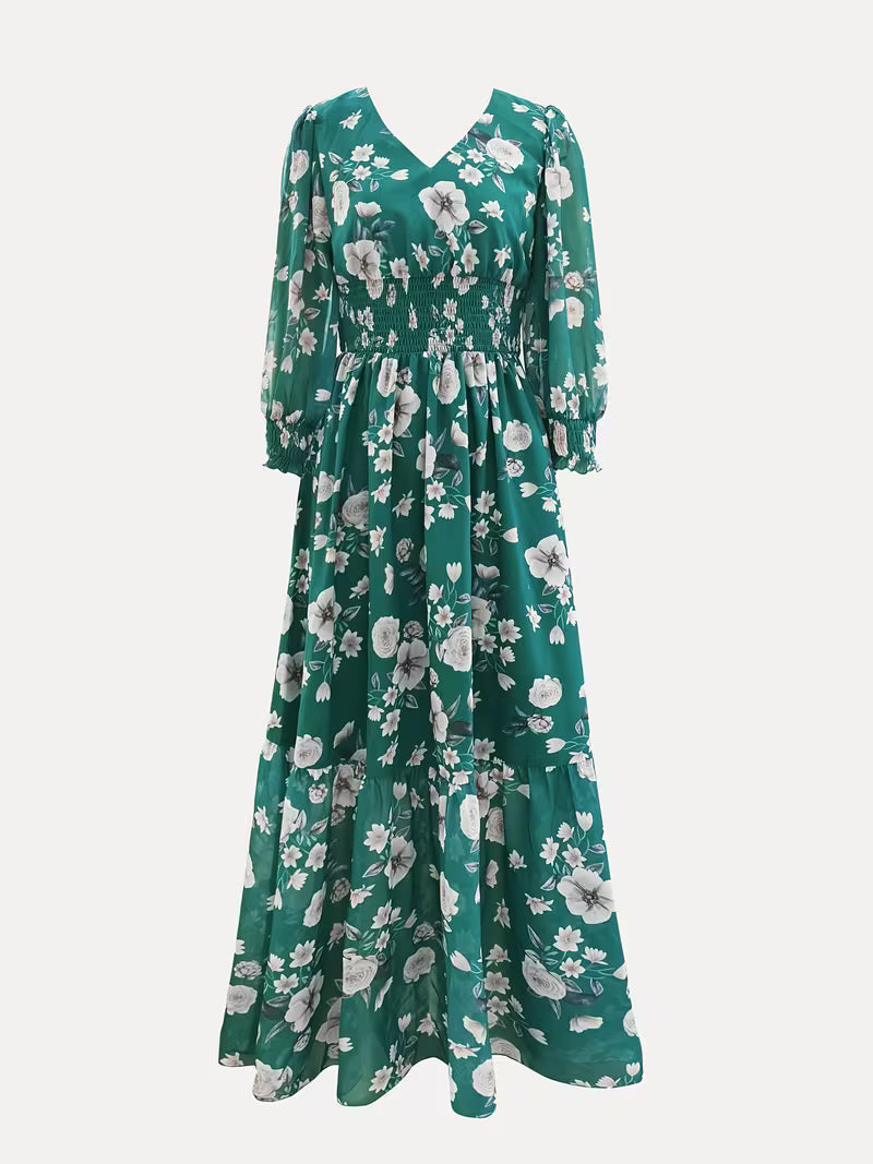 Floral Escape Midi Dress