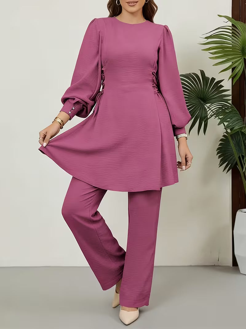 Middle Eastern Arabian 2pcs Abaya Set