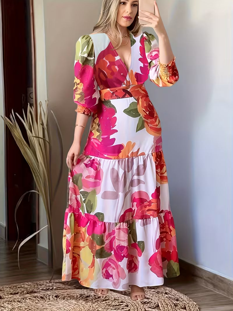 Floral Escape Midi Dress