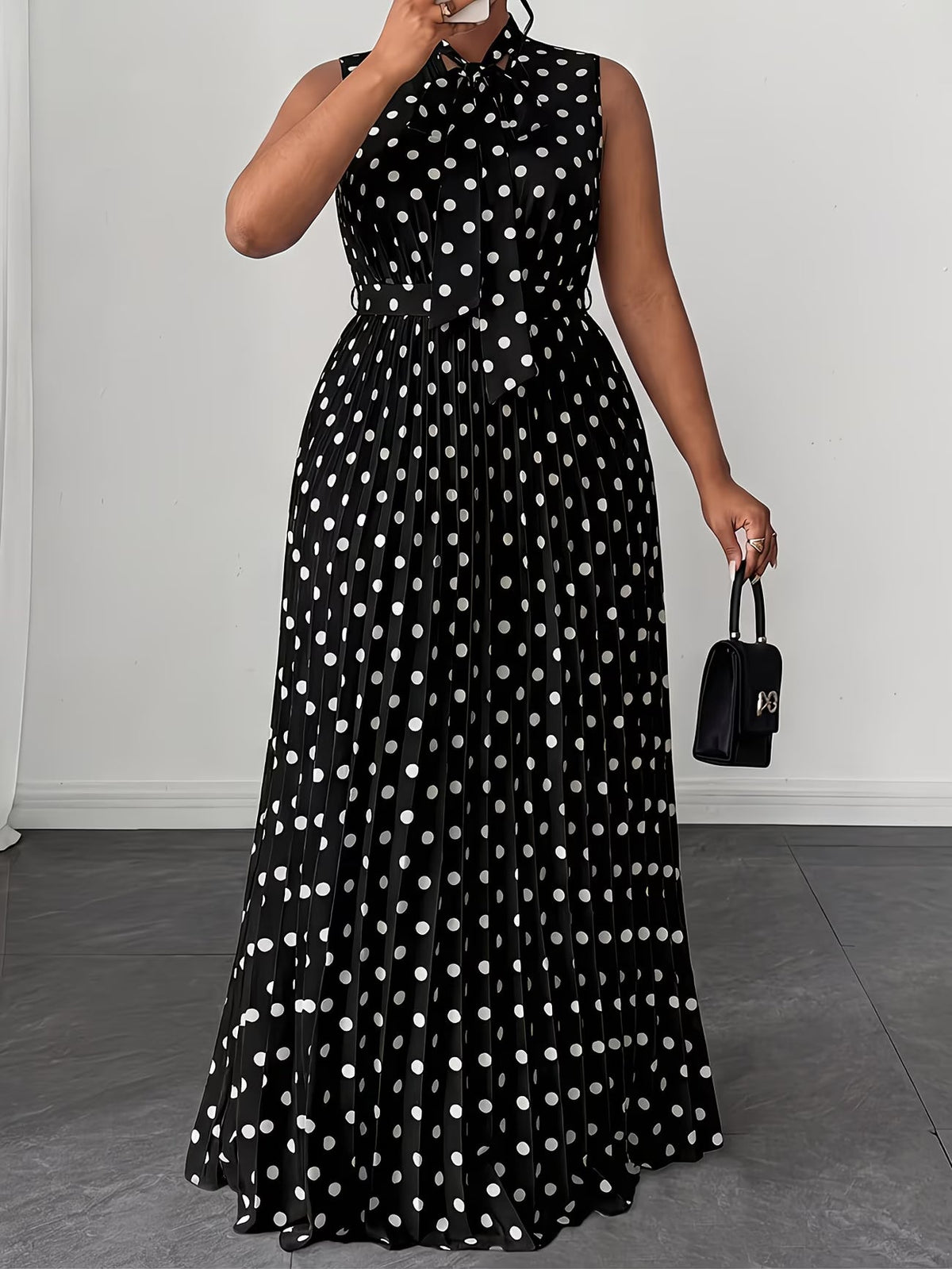 Polka Grace Maxi Dress  ✨