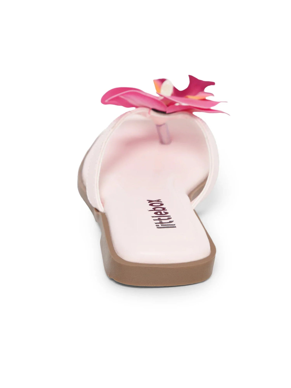 Pink Butterfly Orchid Decor Beach Flat