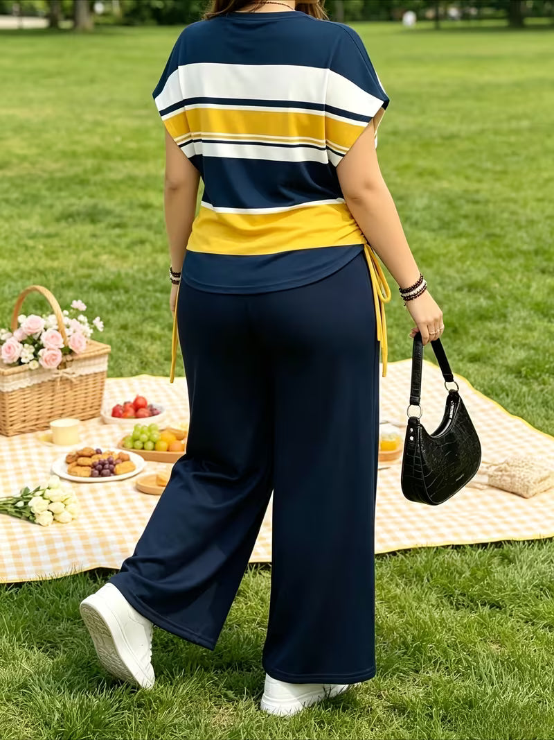 Coastal Stripe Co-Ord Set