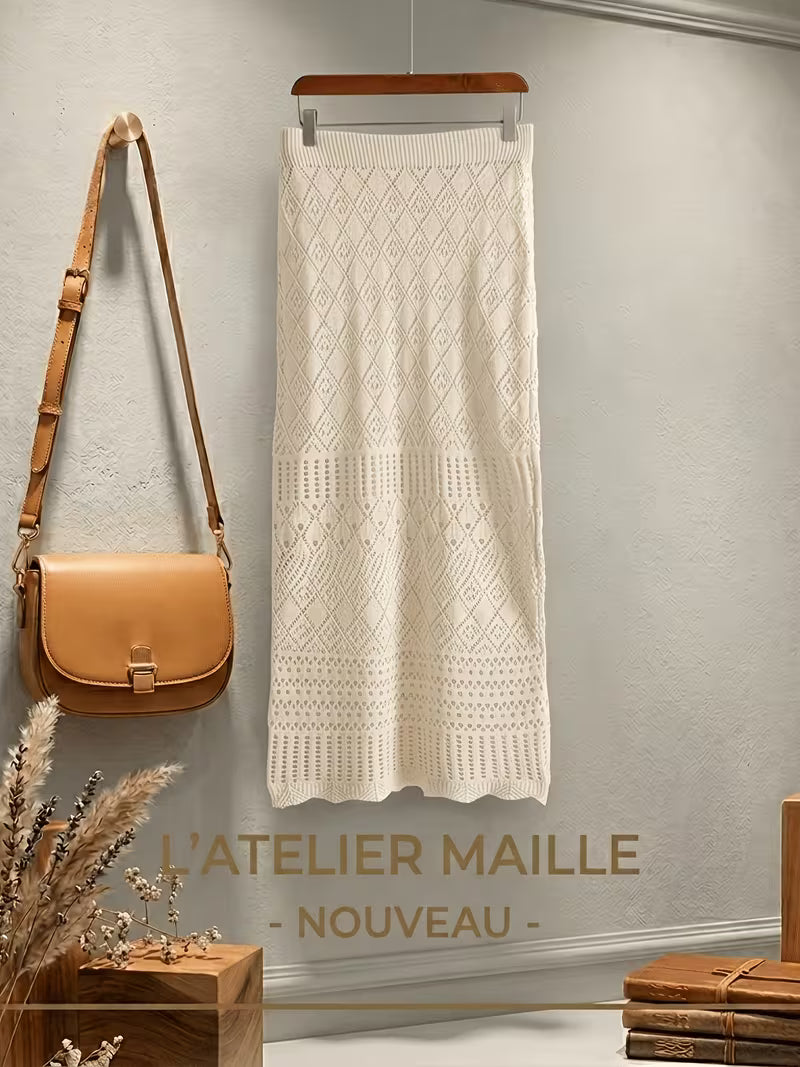 French Chic Hollow Out 2pcs Set