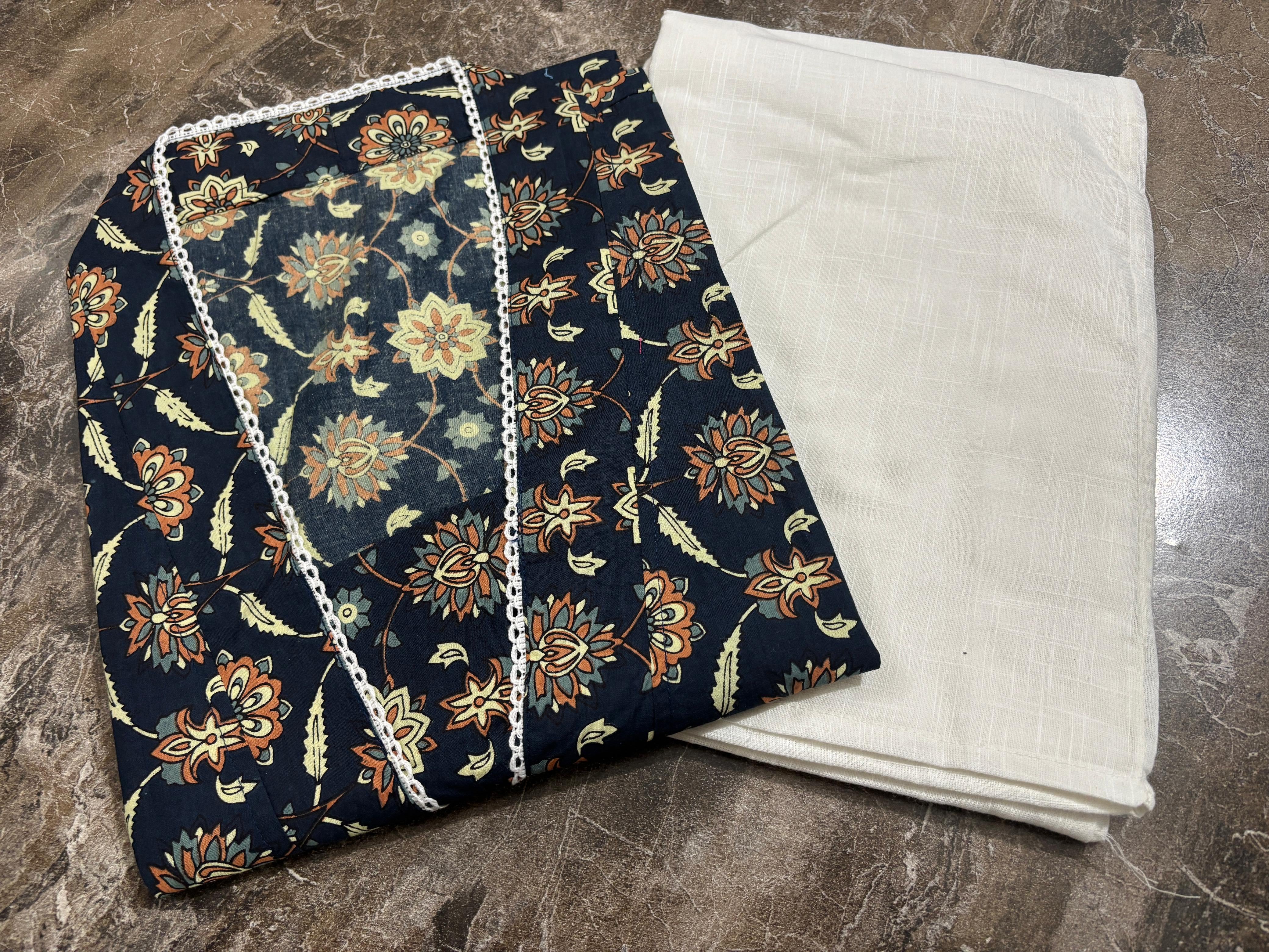 Cotton Kurti with Pant Set for Women
