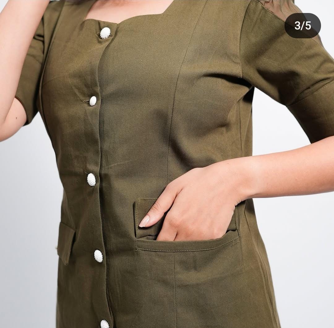 Cotton Flex Co-Ord Set with Designer Shoulder Kurti