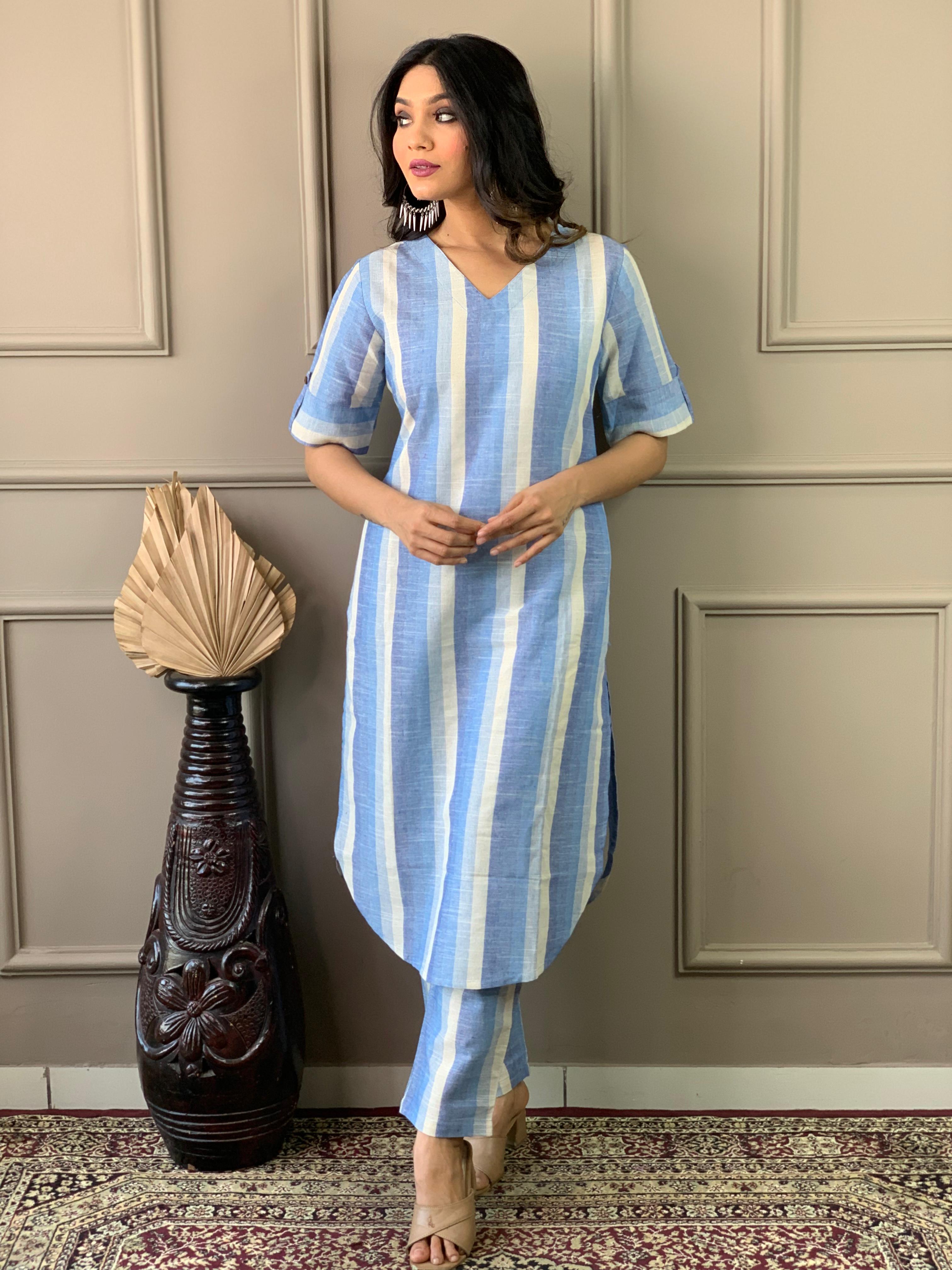 Breezy Comfort: South Cotton Kurta Set