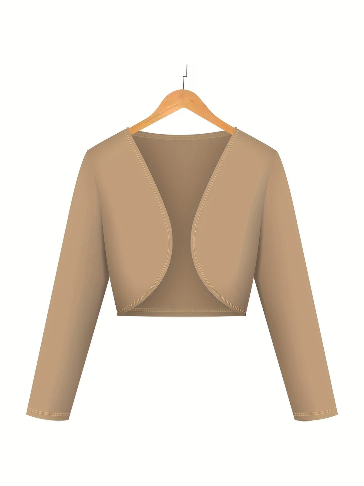 Elegant Solid Color Long-Sleeve Cardigan with Geometric Print Suspender Skirt – Stylish Two-Piece Women’s Set