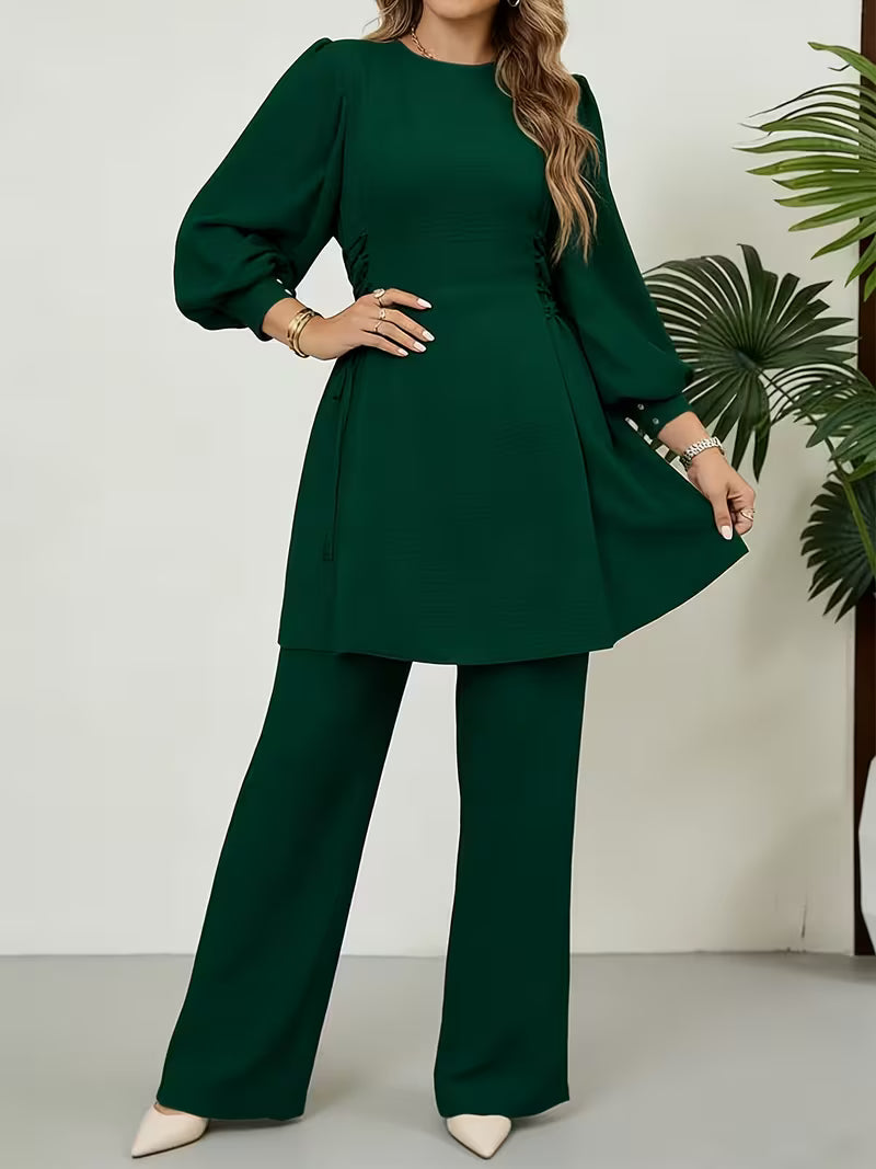 Middle Eastern Arabian 2pcs Abaya Set