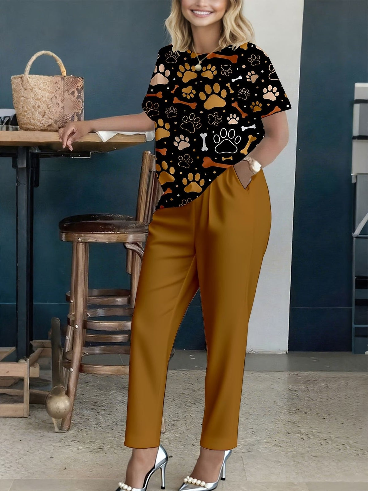 Daily Charm Floral Outfit