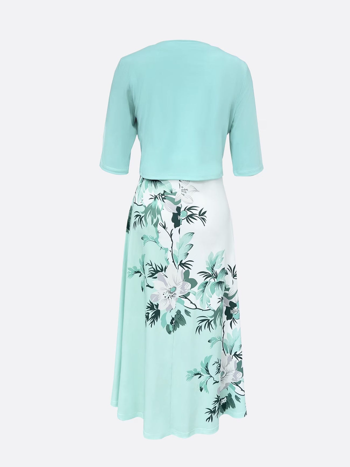 Floral Elegance Maxi Co-Ord Set