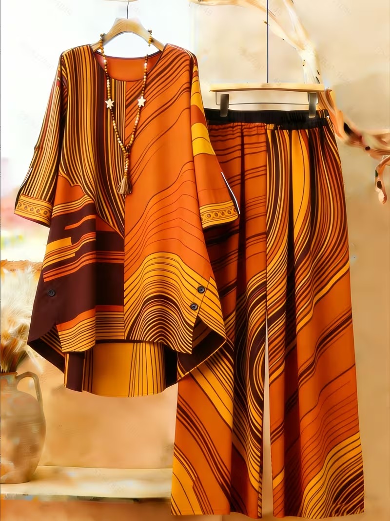 RetroCharm Patchwork Co-Ord Set