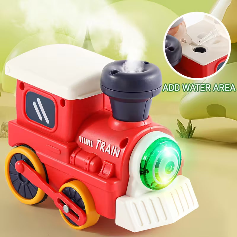 DAYSSteam Red Electric Train Set with Tracks 🚂