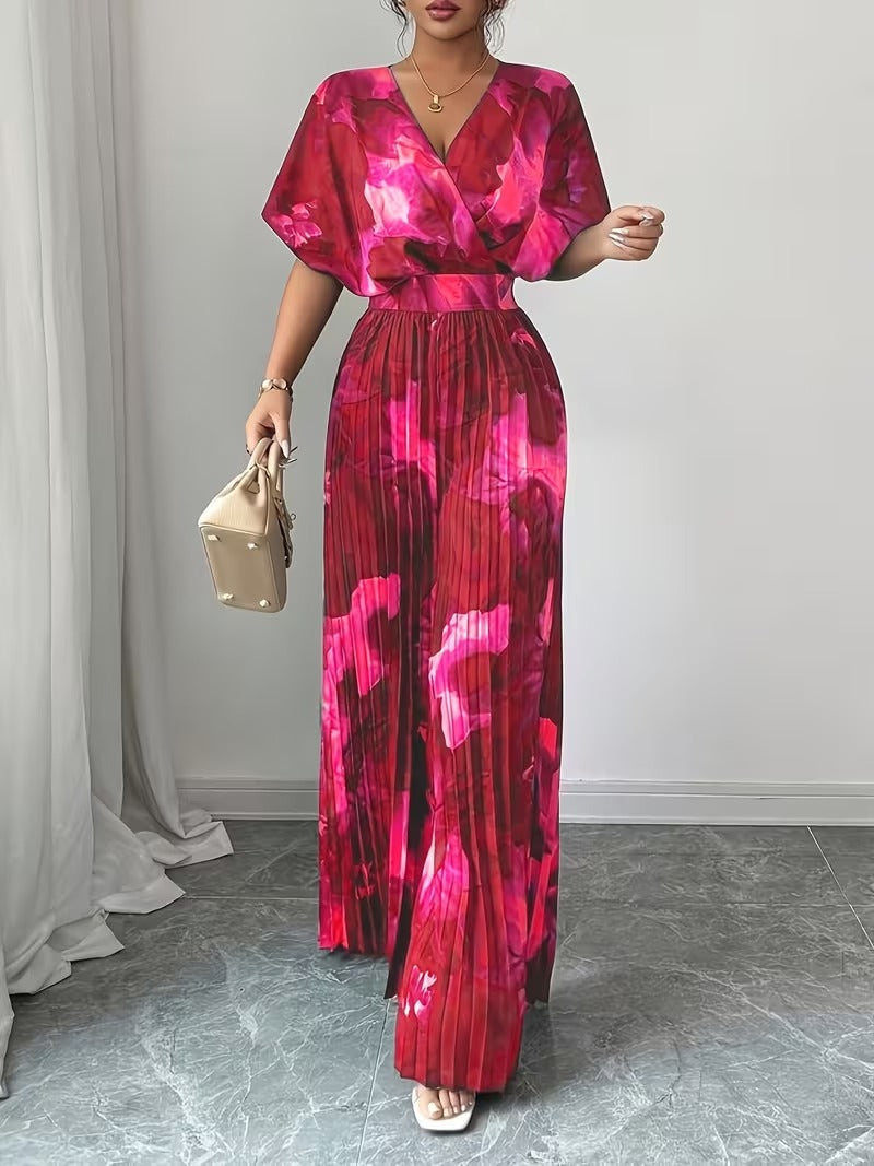 Scarlet Grace Pleated Jumpsuit