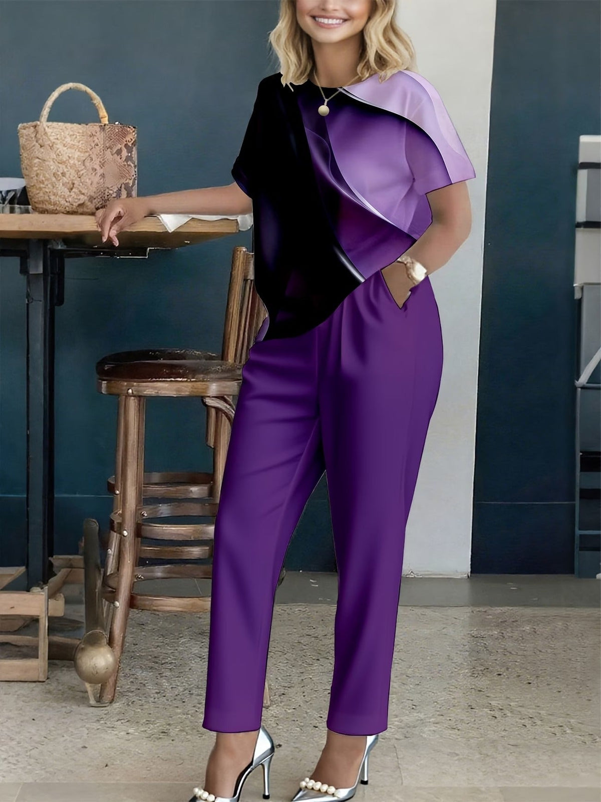 Daily Charm Floral Outfit